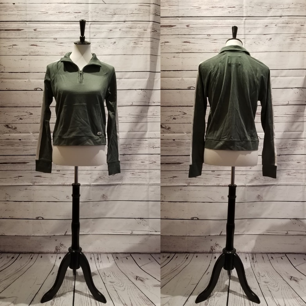 Green Abercrombie & Fitch Tracksuit Jacket (New!)